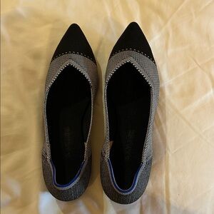 Rothy’s Black and White Women's Flats